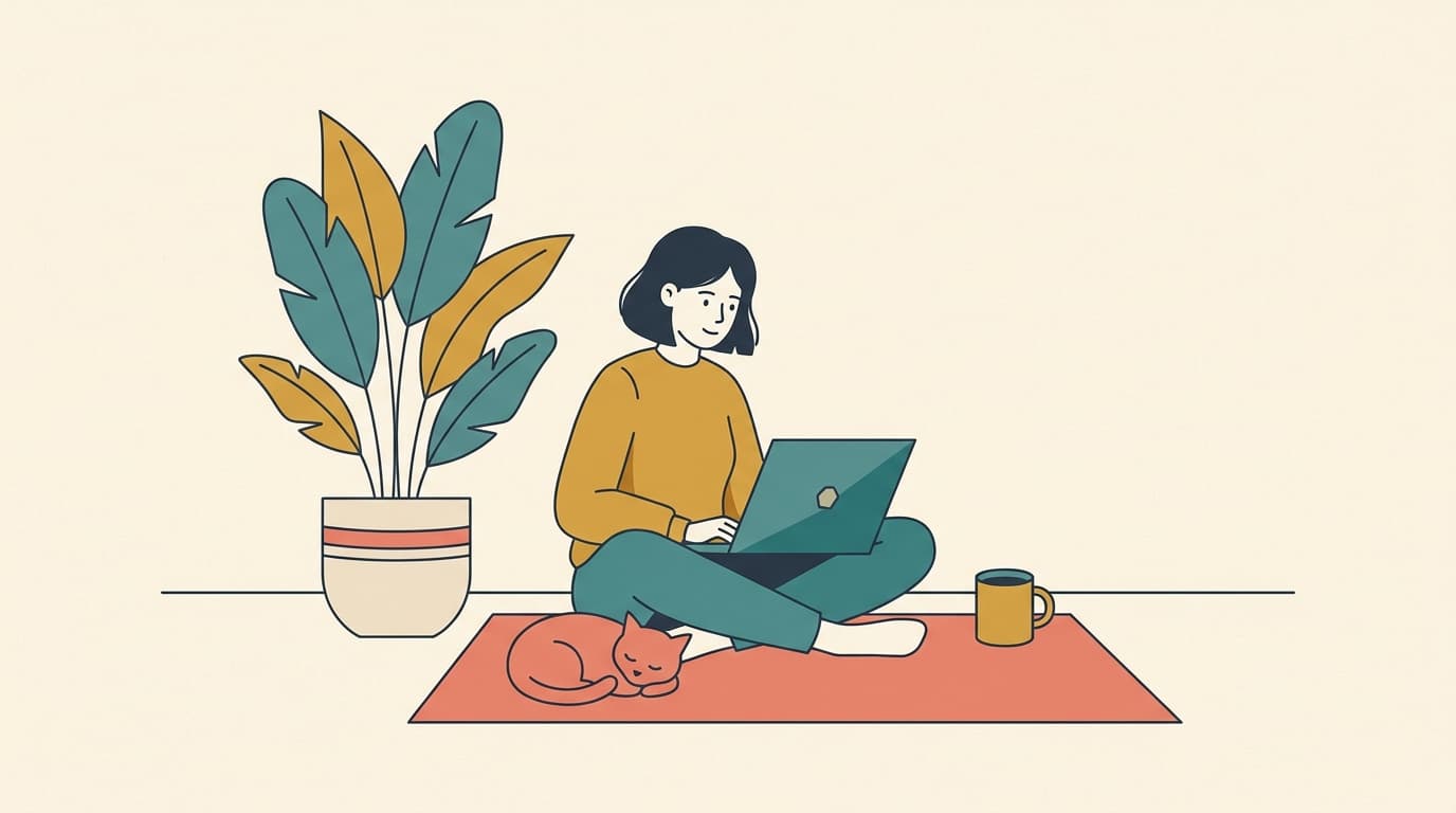 Generated flat-illustration proof