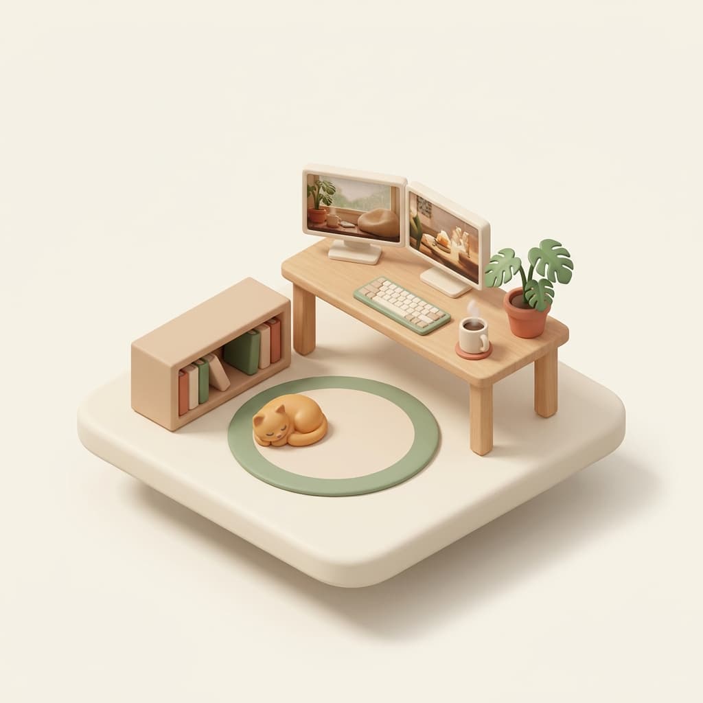 Generated isometric scene proof